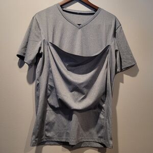 Dad Kangaroo Pocket Shirt Size Large